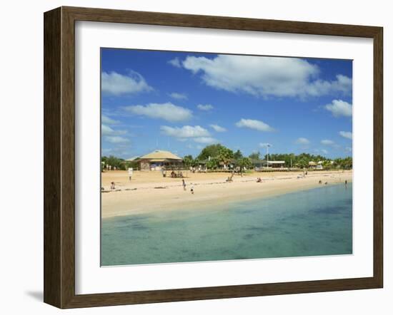 Monkey Mia, Shark Bay, Western Australia, Australia, Pacific-Pitamitz Sergio-Framed Photographic Print