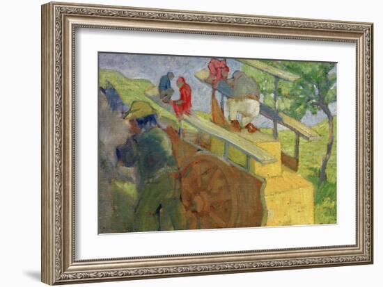 Monkey on a Cart-Franz Marc-Framed Giclee Print