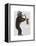 Monkey Playing Saxophone-Fab Funky-Framed Stretched Canvas