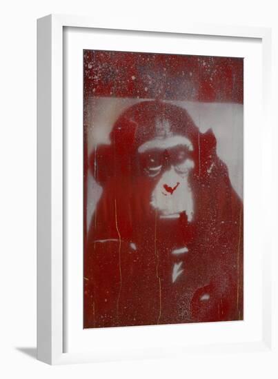 Monkey Punches-Whoartnow-Framed Giclee Print