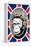 Monkey Queen Union Jack Graffiti-null-Framed Stretched Canvas