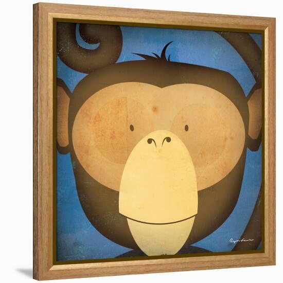 Monkey Wow-Ryan Fowler-Framed Stretched Canvas