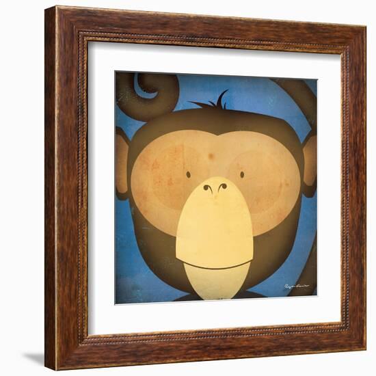 Monkey Wow-Ryan Fowler-Framed Art Print