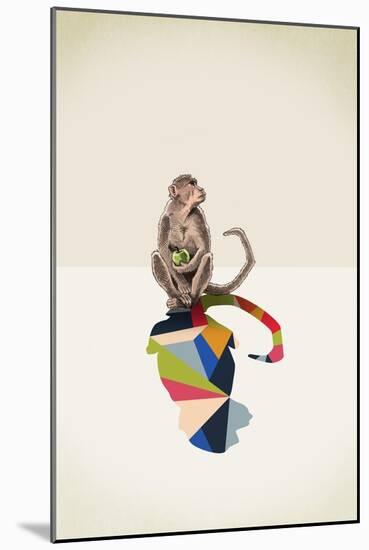 Monkey-Jason Ratliff-Mounted Giclee Print