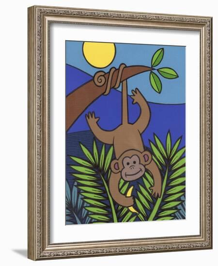 Monkey-Denny Driver-Framed Giclee Print