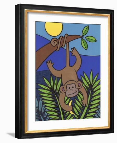 Monkey-Denny Driver-Framed Giclee Print