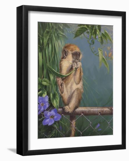 Monkey-Michael Jackson-Framed Giclee Print