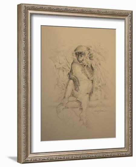 Monkey-Michael Jackson-Framed Giclee Print