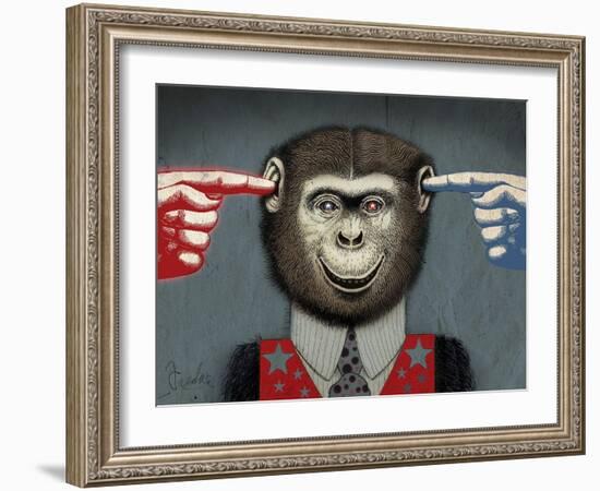 Monkey-Anthony Freda-Framed Giclee Print