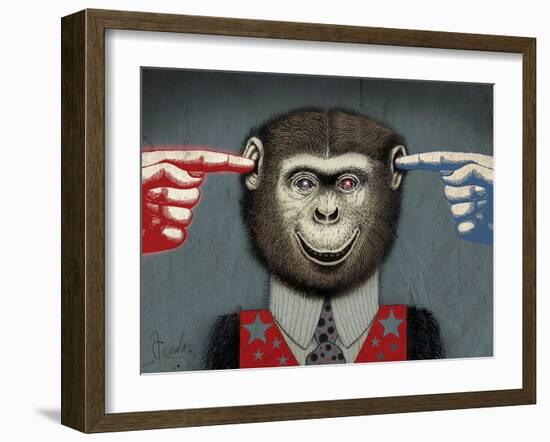 Monkey-Anthony Freda-Framed Giclee Print