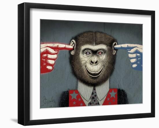 Monkey-Anthony Freda-Framed Giclee Print