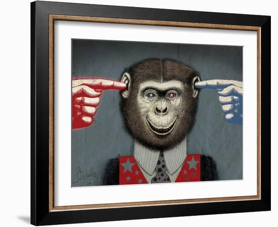 Monkey-Anthony Freda-Framed Giclee Print