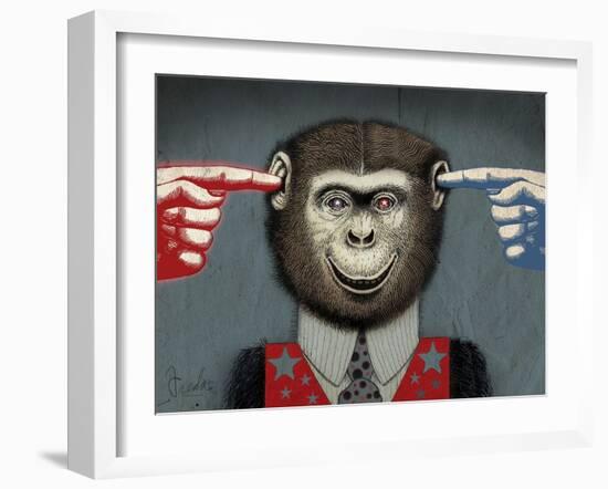 Monkey-Anthony Freda-Framed Giclee Print