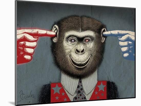 Monkey-Anthony Freda-Mounted Giclee Print