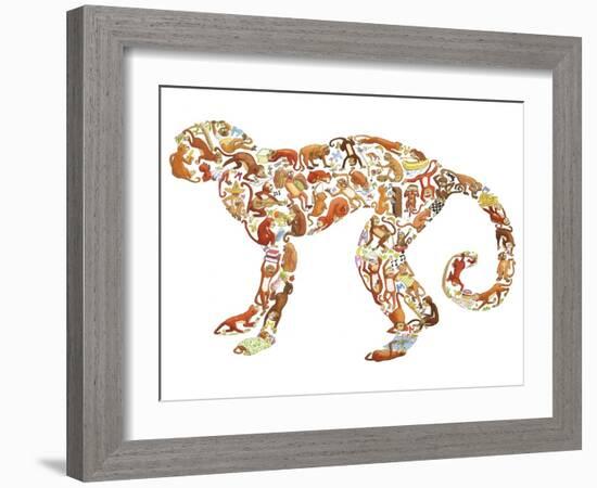 Monkey-Louise Tate-Framed Giclee Print