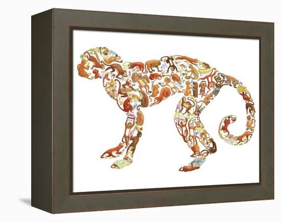 Monkey-Louise Tate-Framed Premier Image Canvas