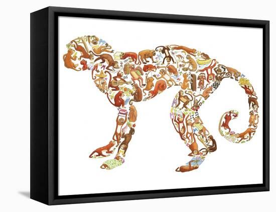 Monkey-Louise Tate-Framed Premier Image Canvas