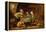 Monkeys Drinking And Smoking, 17th Century-David Teniers the Younger-Framed Premier Image Canvas