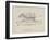 Monkeys Riding a Zebra, Nonsense Botany Animals and Other Poems Written and Drawn by Edward Lear-Edward Lear-Framed Giclee Print