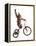 Monkeys Riding Bikes #2-J Hovenstine Studios-Framed Premier Image Canvas