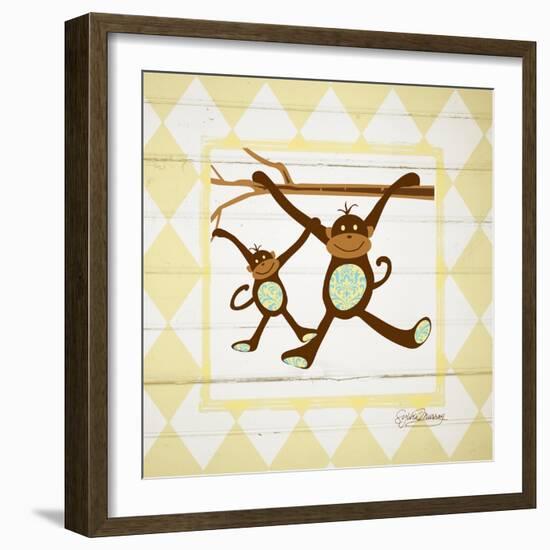 Monkeys-Sylvia Murray-Framed Art Print