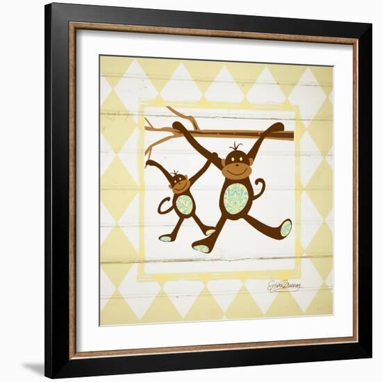 Monkeys-Sylvia Murray-Framed Art Print