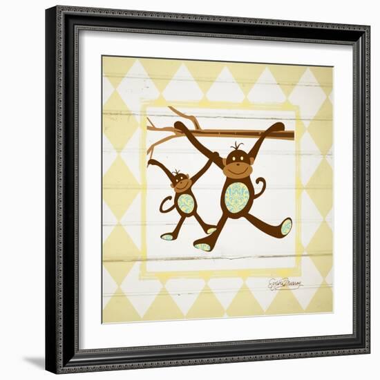 Monkeys-Sylvia Murray-Framed Art Print