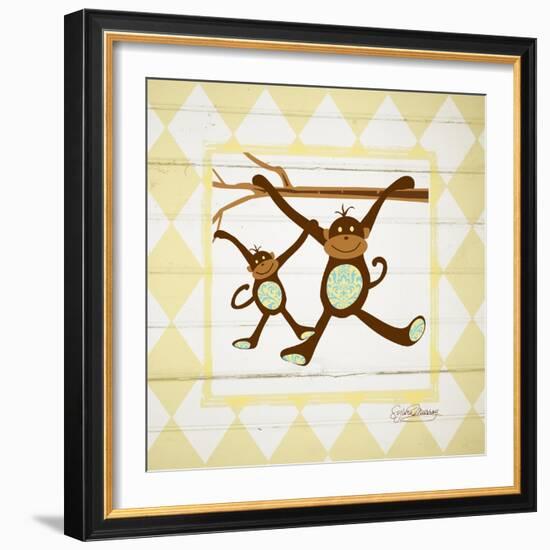 Monkeys-Sylvia Murray-Framed Art Print