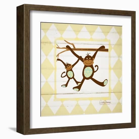 Monkeys-Sylvia Murray-Framed Art Print