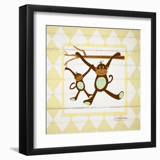 Monkeys-Sylvia Murray-Framed Art Print