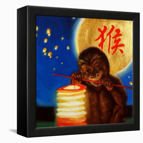 Monkeyshine-Lucia Heffernan-Framed Stretched Canvas