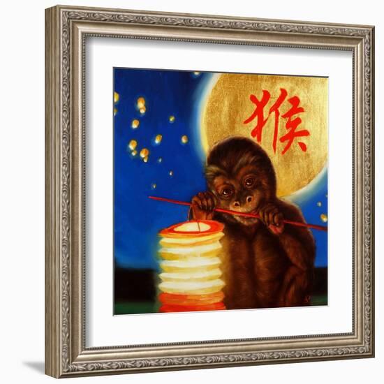 Monkeyshine-Lucia Heffernan-Framed Art Print