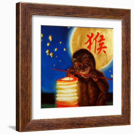 Monkeyshine-Lucia Heffernan-Framed Art Print