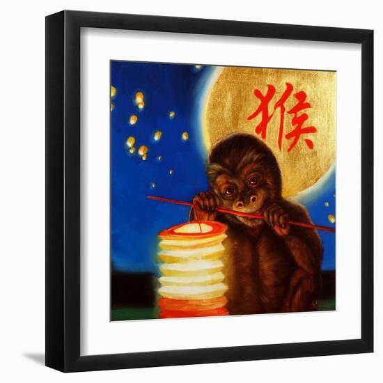 Monkeyshine-Lucia Heffernan-Framed Art Print