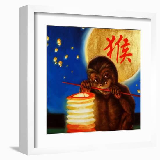 Monkeyshine-Lucia Heffernan-Framed Art Print