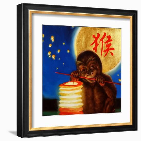 Monkeyshine-Lucia Heffernan-Framed Art Print