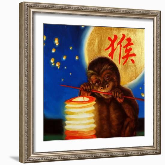 Monkeyshine-Lucia Heffernan-Framed Art Print