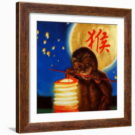 Monkeyshine-Lucia Heffernan-Framed Art Print