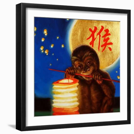 Monkeyshine-Lucia Heffernan-Framed Art Print