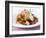 Monkfish Rolls Wrapped in Parma Ham with Roasted Vegetables-null-Framed Photographic Print