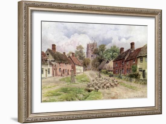 Monks Eleigh, Suffolk-Alfred Robert Quinton-Framed Giclee Print