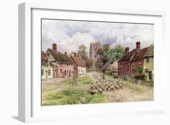 Monks Eleigh, Suffolk-Alfred Robert Quinton-Framed Giclee Print