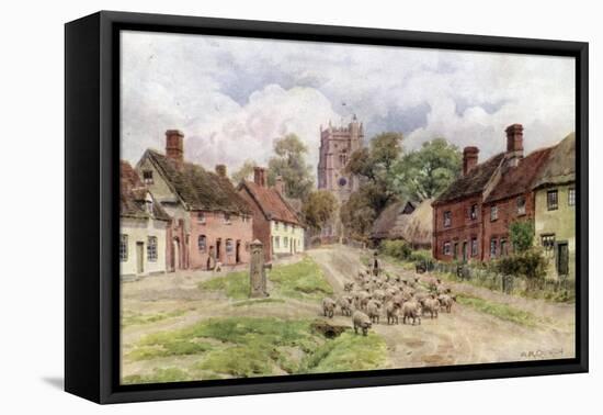 Monks Eleigh, Suffolk-Alfred Robert Quinton-Framed Premier Image Canvas