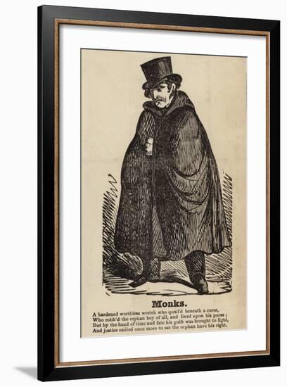 Monks from Oliver Twist-null-Framed Giclee Print