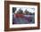 Monks in Saffron Robes, Wat Benchamabophit (The Marble Temple), Bangkok, Thailand, Southeast Asia-Christian Kober-Framed Photographic Print