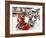 Monks Performing Traditional Black Hat Dance at the Wangdue Phodrang Tsechu, Wangdue Phodrang Dzong-Lee Frost-Framed Photographic Print