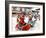 Monks Performing Traditional Black Hat Dance at the Wangdue Phodrang Tsechu, Wangdue Phodrang Dzong-Lee Frost-Framed Photographic Print