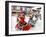 Monks Performing Traditional Black Hat Dance at the Wangdue Phodrang Tsechu, Wangdue Phodrang Dzong-Lee Frost-Framed Photographic Print