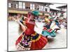 Monks Performing Traditional Black Hat Dance at the Wangdue Phodrang Tsechu, Wangdue Phodrang Dzong-Lee Frost-Mounted Photographic Print