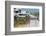 Monks Walking on the Bridge, Inle Lake, Shan State, Myanmar-Keren Su-Framed Photographic Print